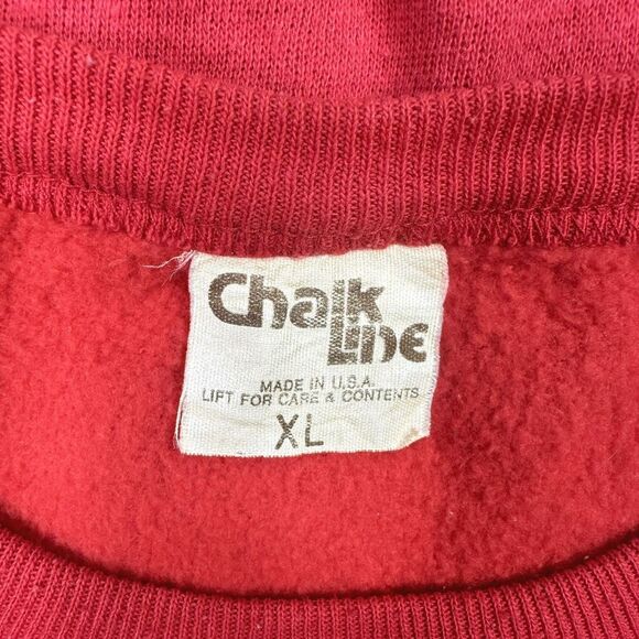 Vintage 80’s Chalk Line Bel-Air Highlanders Crew Neck Sweatshirt - Size XL - Picture 5 of 7